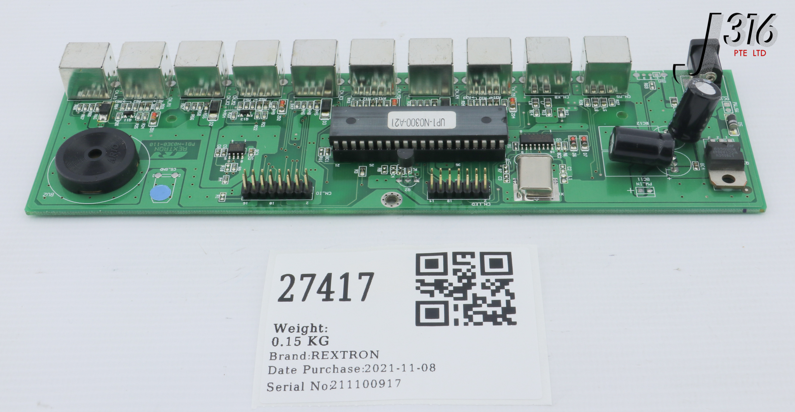 オーダー完成写真 27417 REXTRON PCB ASSY PB1-N03E0-110 | eBay